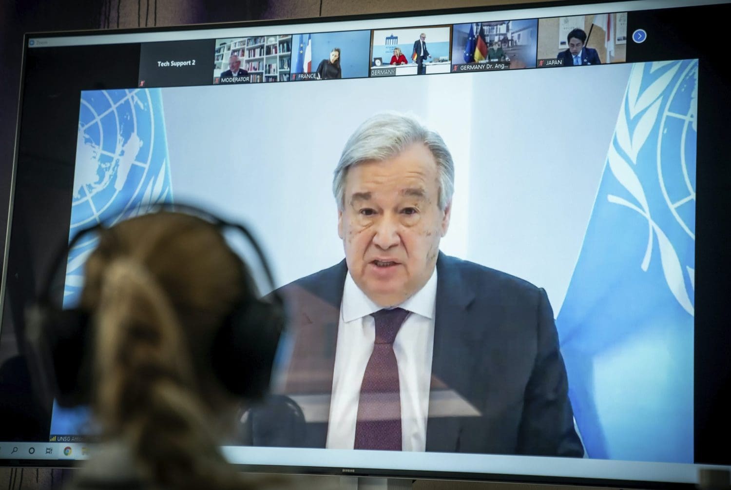 UN chief urges governments to use pandemic to ‘rebuild our world for the better’