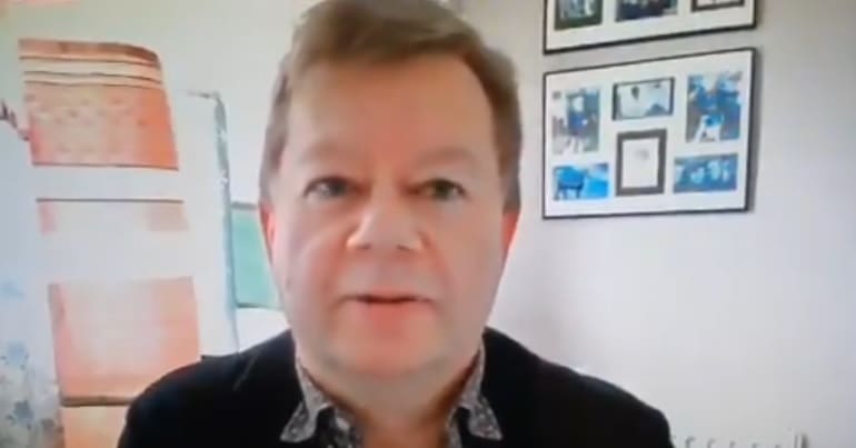 Mark Harris, a professor from Leeds University, speaking on BBC News