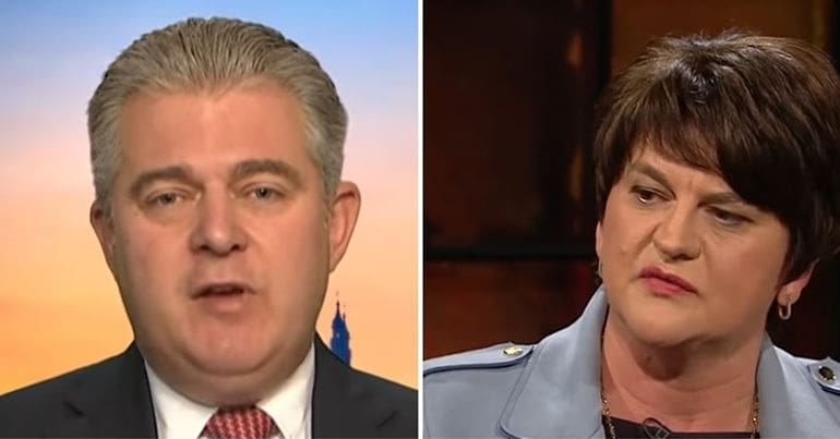 Brandon Lewis & Arlene Foster