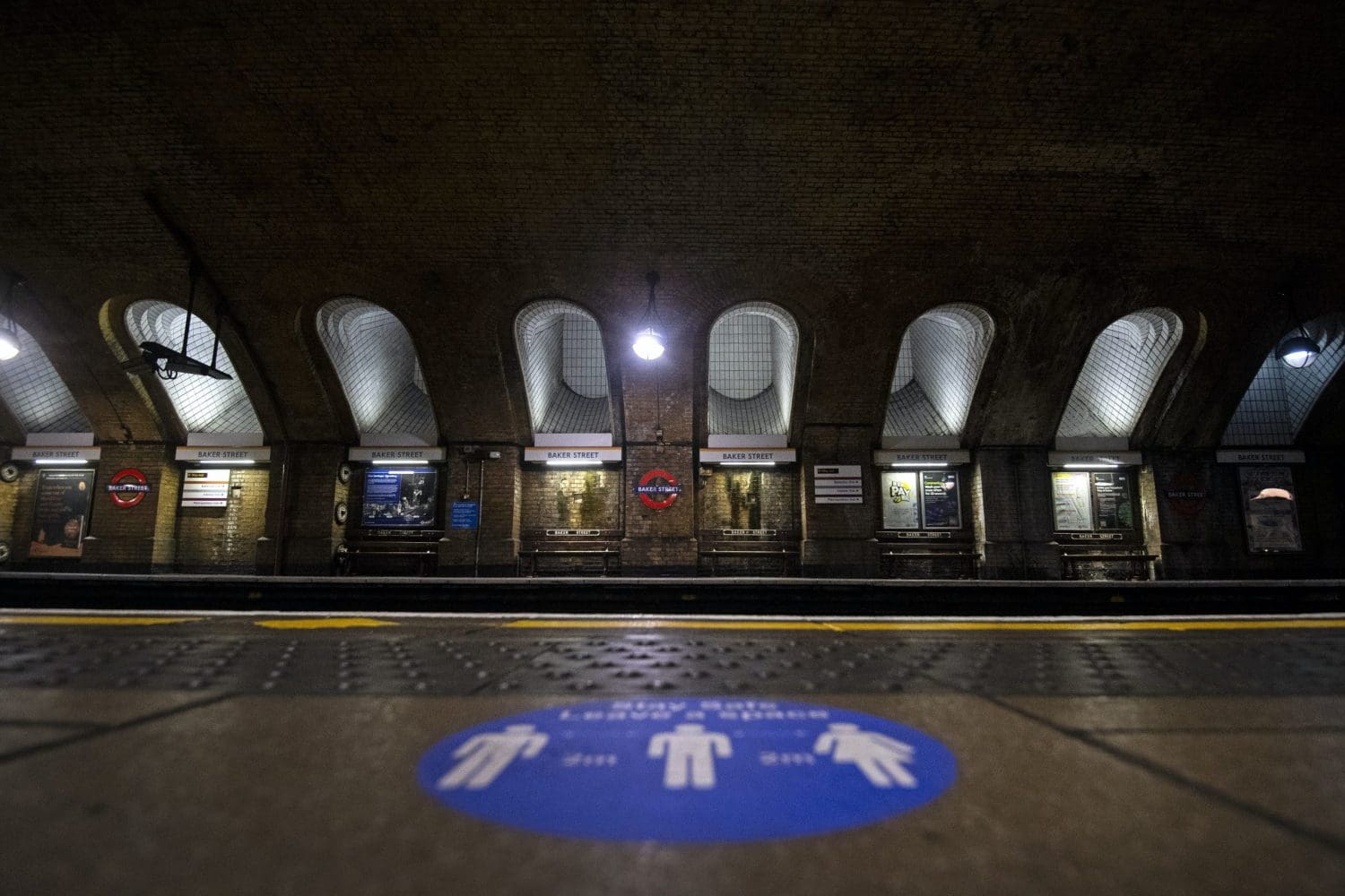 Banksy creates coronavirus-related artwork on London Underground carriage