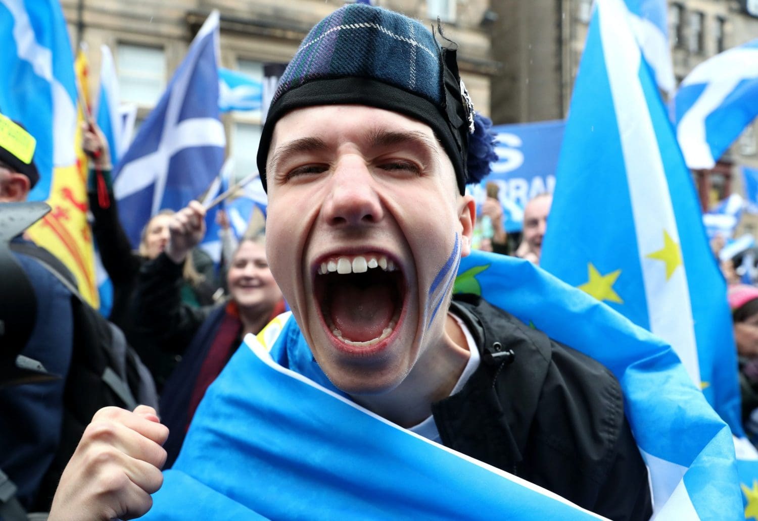 Support for Scottish independence reaches record high of 55% in new poll