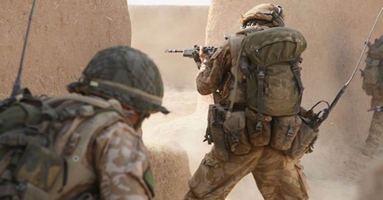 Soldiers in Afghanistan