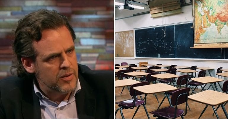 Ben Lowry & a classroom