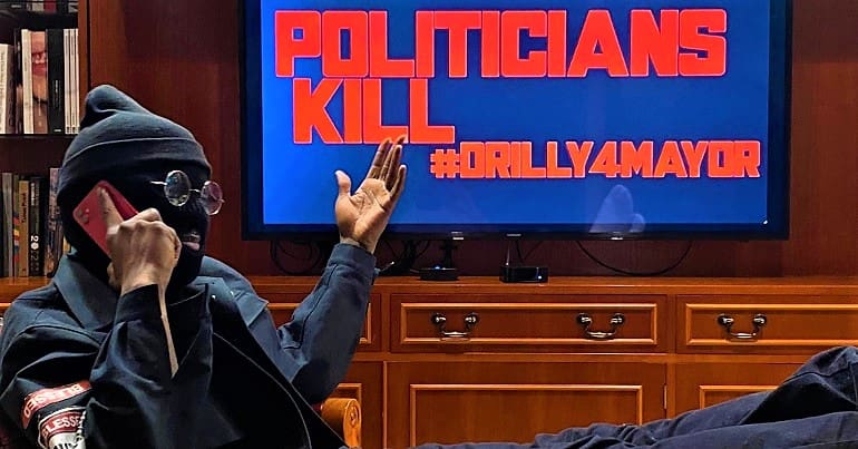 Drillminister launching his London Mayor campaign