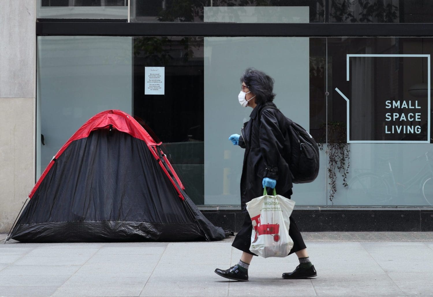 The number of homeless people dying rises for the fifth year in a row