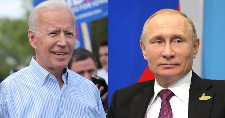 US President Joe Biden and Russian President Vladimir Putin