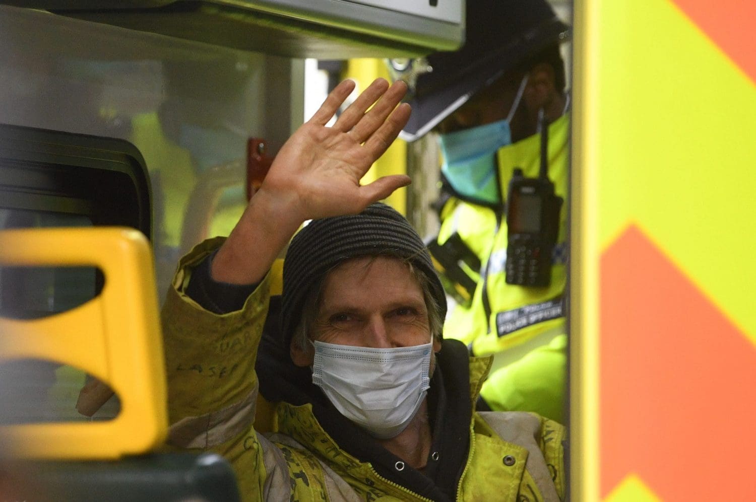 After one month underground anti-HS2 activist decides ‘I’m coming out’