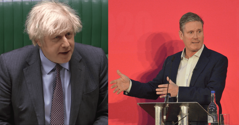 keir starmer and boris johnson
