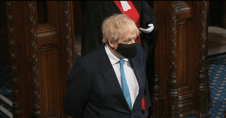 boris at queen's speech