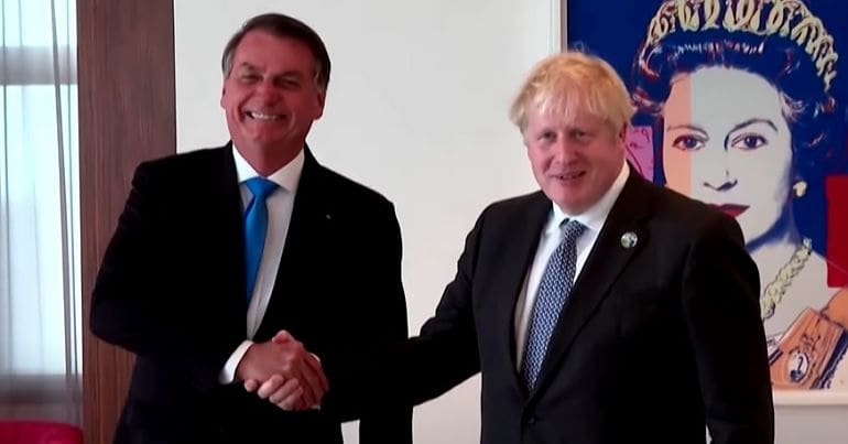 Boris Johnson and Jair Bolsanaro