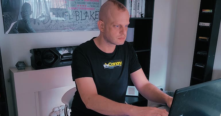 Steve Topple writing for The Canary