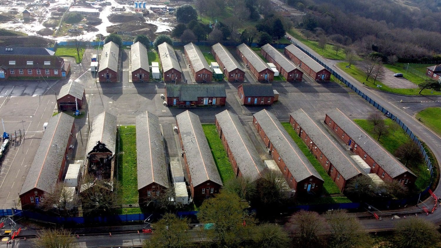 ‘You think it is a prison’ – inside the barracks used to house refugees