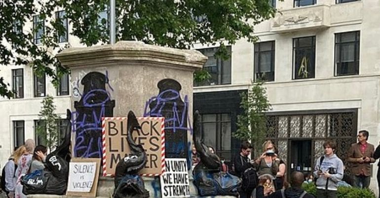 Colston's empty plinth