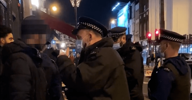 Met police doing drugs swabs