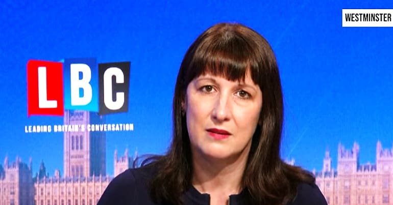 Labour shadow chancellor Rachel Reeves on LBC