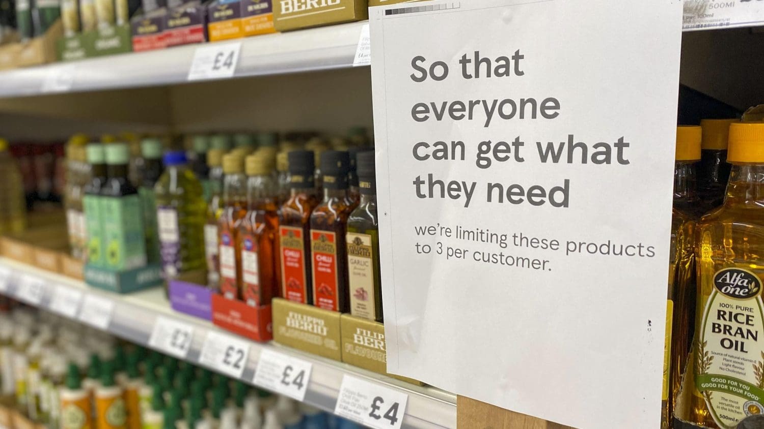 Food prices rise at fastest rate for 11 years