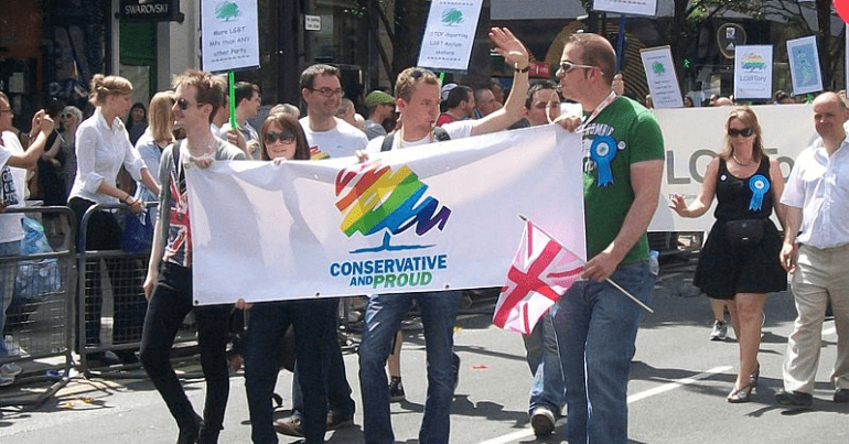 Homophobia at an LGBT+ Conservative event? Colour me shocked