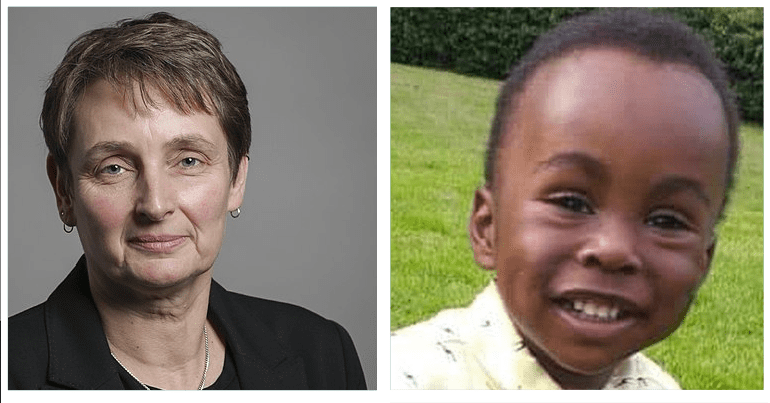 Kate Osborne and Awaab Ishak