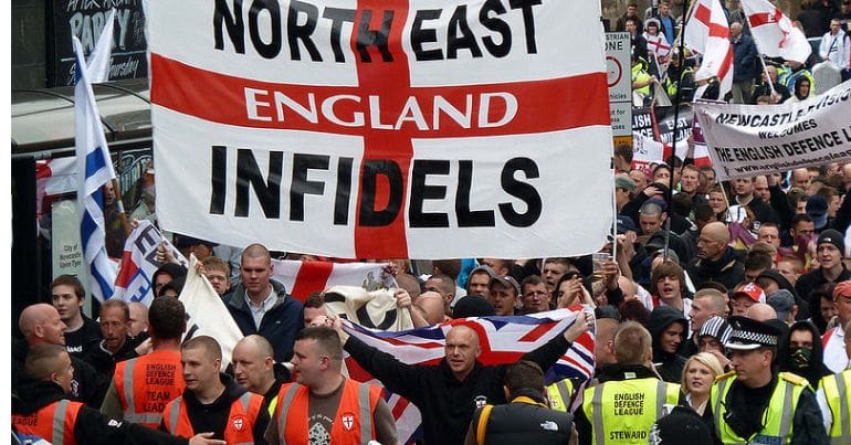 An EDL rally