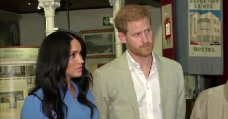 Meghan and Harry visit Cape Town.