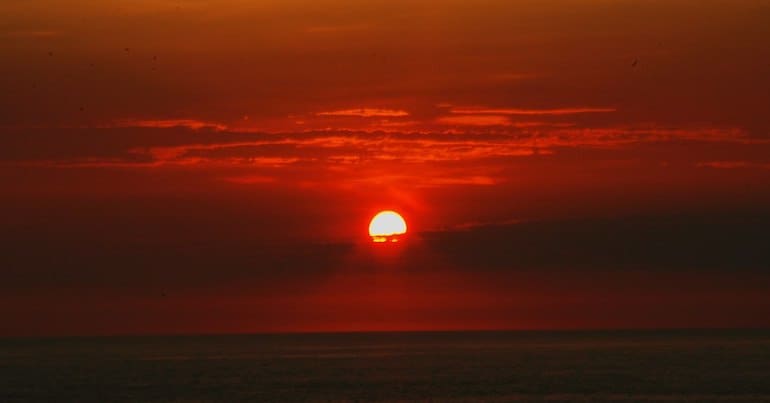 Sunset in Acapulco, Mexico