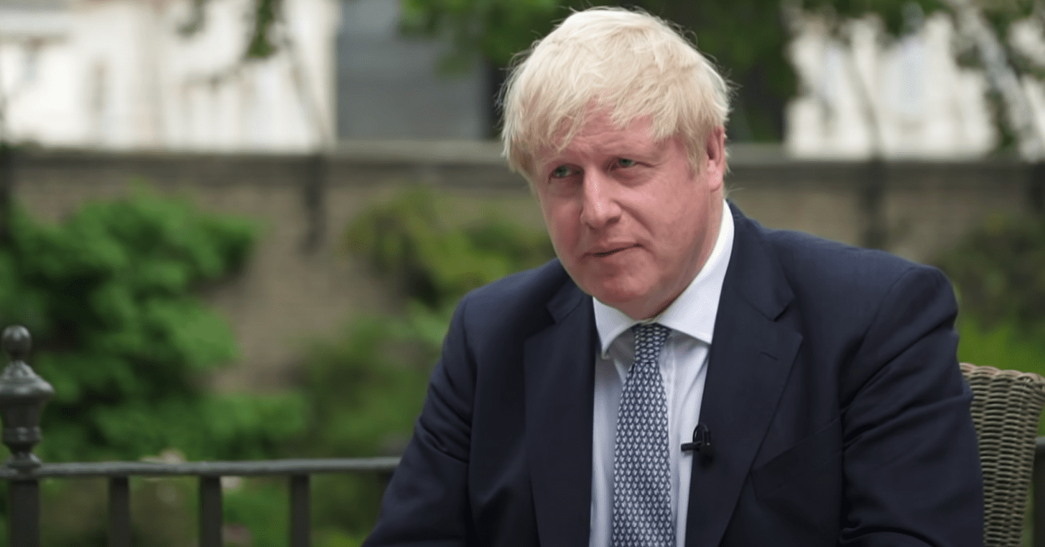 Boris Johnson discusses partygate