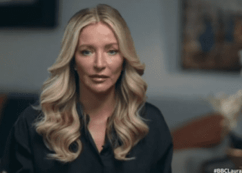 Michelle Mone looking confused