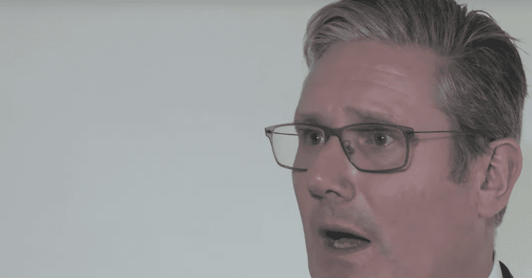 Keir Starmer gawping Phase two