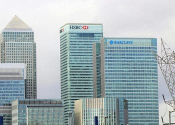 Banks' profits Canary Wharf
