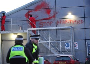 Palestine Action Leonardo Edinburgh SNP