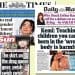 Transphobic British newspaper front pages Brianna Ghey