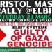 Elbit poster Bristol protest