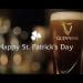 St Patrick's Day Guinness cost of a pint