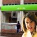 A DWP Jobcentre with Liz Kendall looking angry at a claimant NHS Labour Party