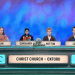 A screengrab of University Challenge team Baroness Foster octopus