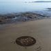YesCymru logo on Wales beach Crown Estate Welsh Independence