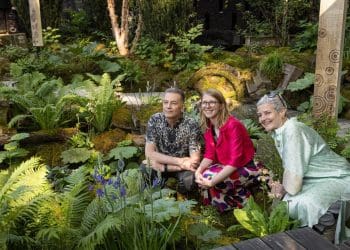 Chris Packham helps launch a groundbreaking feature at the RHS Chelsea Flower Show