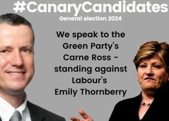 #CanaryCandidates Green Party Carne Ross Labour Emily Thornberry general election