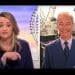 Laura Kuenssberg and Nigel Farage BBC
