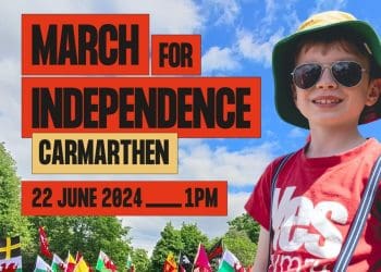 Welsh march for independence