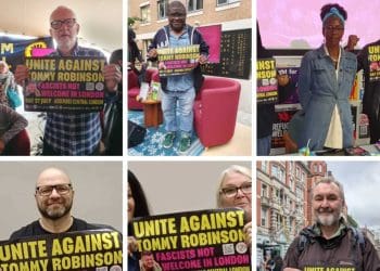 Jeremy Corbyn Peace and Justice Project Stand Up To Racism Tommy Robinson