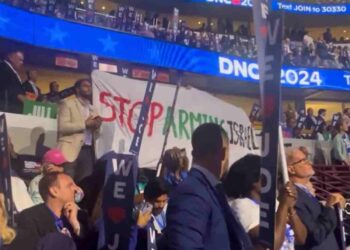 DNC protest Israel