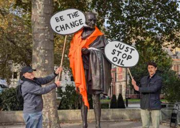 Just Stop Oil Gandhi