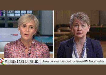 Yvette Cooper Netanyahu Israel arresting