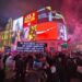Youth Demand hit the West End, causing rush hour chaos at Piccadilly Circus