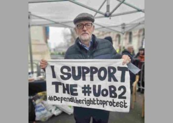 University of Birmingham is targeting a student over their support for Palestine