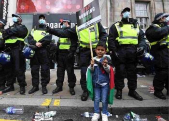 Palestine march Met Police