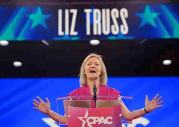 Liz Truss at the CPAC conference