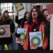BP renewables protest in London