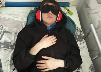 Marc in hospital ME/CFS